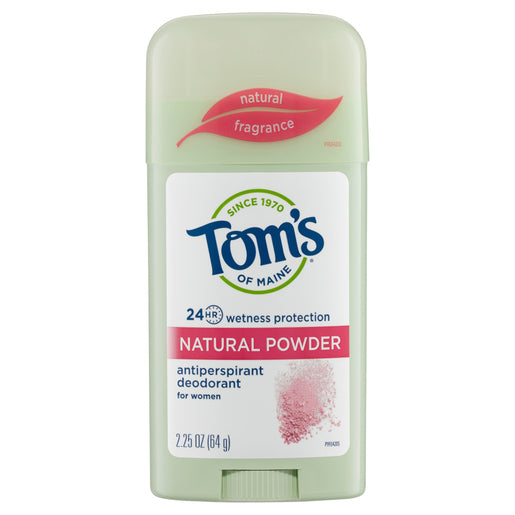 Tom's of Maine Natural Powder Women's Antiperspirant Deodorant Natural Fragrance Stick 64 g