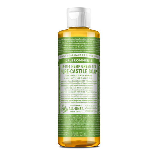 DR. BRONNER'S Green Tea Pure-Castile Liquid Soap 237 ml