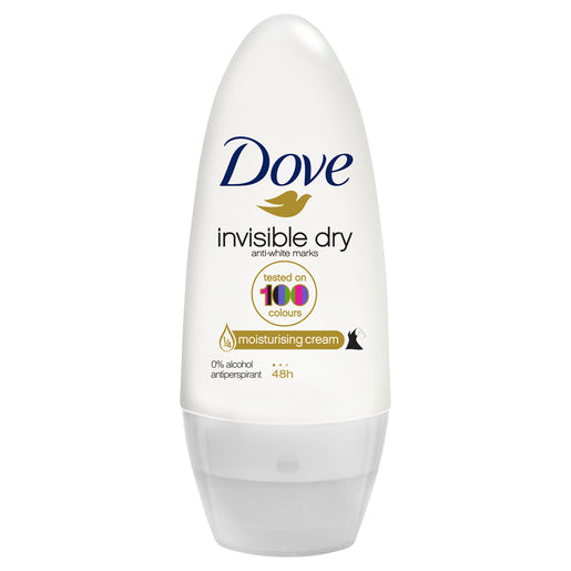 Dove Antiperspirant Roll-On Deodorant Invisible Dry 50 ml