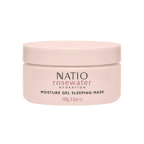 Natio Rosewater Hydration Moisture Gel Sleeping Mask 100 g