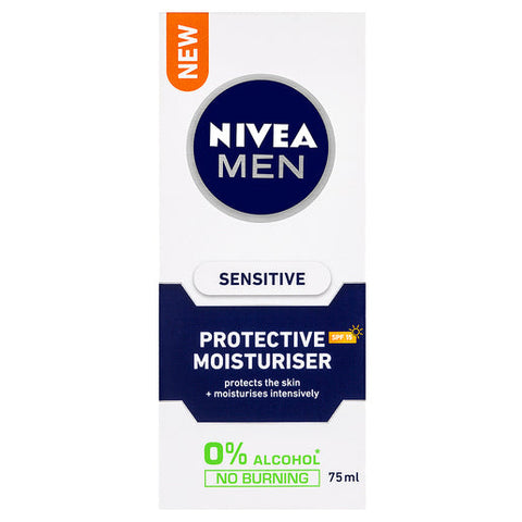 NIVEA Sensitive Protective Moisturiser SPF 15+ 75 ml