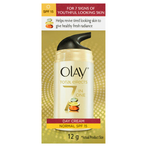 Olay Total Effects 7 in 1 Day Cream SPF 15 Travel Size 12 g