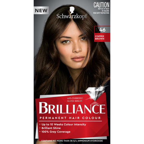 Schwarzkopf Brilliance 46 Coffee Brown 1 kit