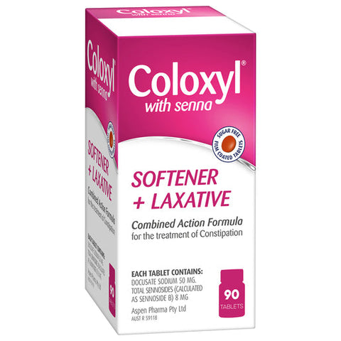 Coloxyl Coloxyl with Senna 90 tablets