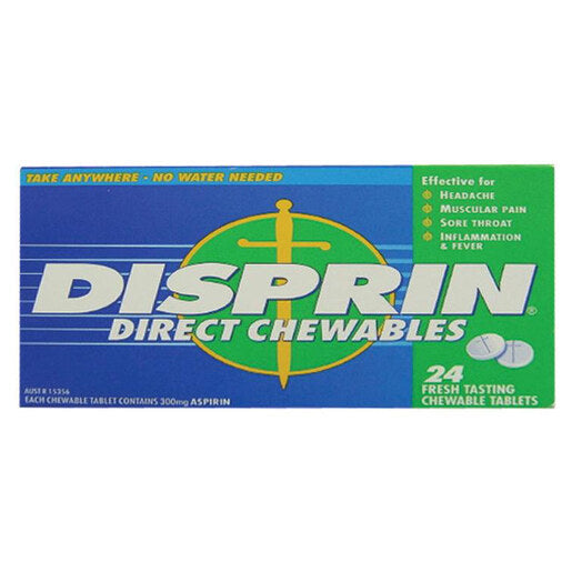 Disprin Direct Chewables 24 tablets