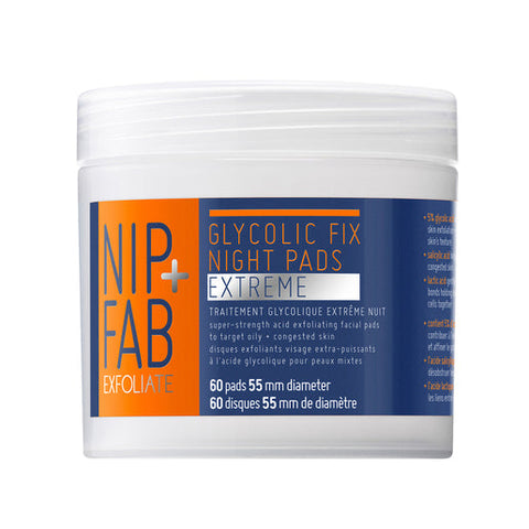 NIP+FAB Glycolic Fix Night Pads Extreme 60 pack