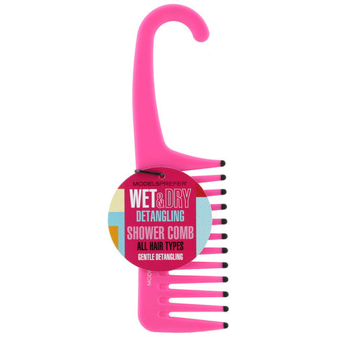 Models Prefer Wet & Dry Detangling Shower Comb 1 ea