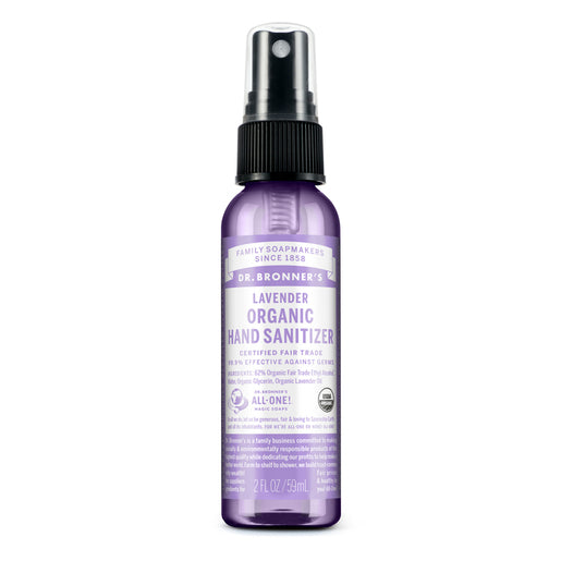 DR. BRONNER'S Lavender Organic Hand Sanitizer 59 ml