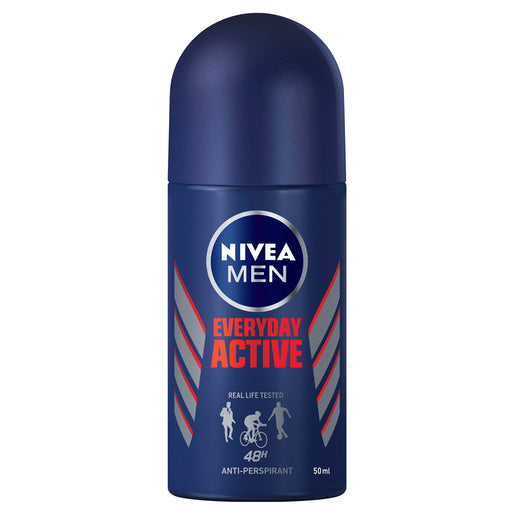 NIVEA Men Antiperspirant Roll-On Deodorant Everyday Active 50 ml