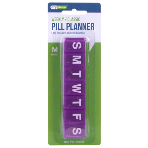 Ezy Dose 7 Day Pill Reminder, Medium 1 ea