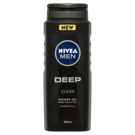 NIVEA Men Deep Clean Shower Gel 500 ml