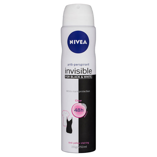 NIVEA Anti-Perspirant Invisible For Black & White 250 ml