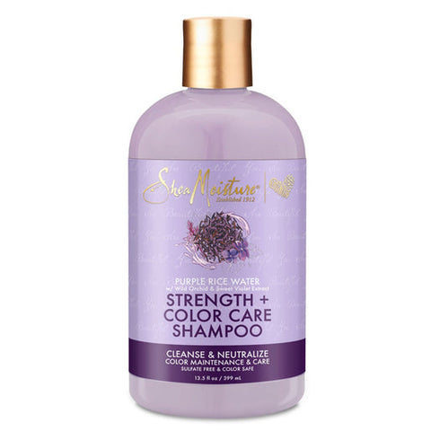 SheaMoisture Purple Rice Water Strength + Color Care Shampoo 399 ml