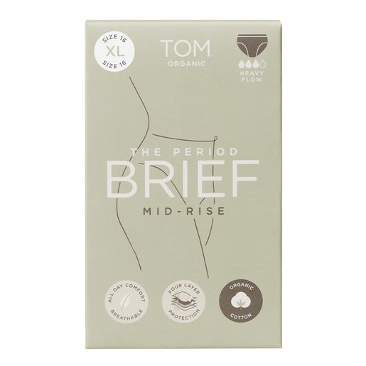 TOM Organic Period Brief - Extra Large 1 pair