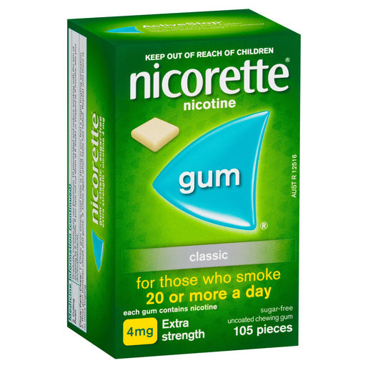 NICORETTE® Gum Classic 4mg 105 pack