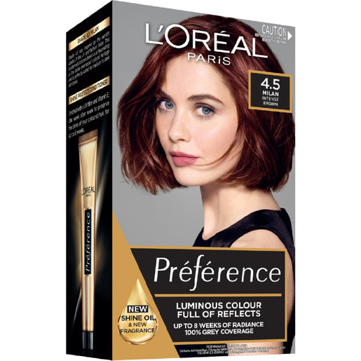 L'Oréal Paris Préférence 4.5 Milan Intense Brown 1 pack