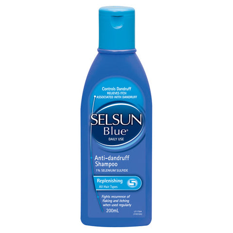 Selsun Blue Anti Dandruff Shampoo Replenishing 200 ml