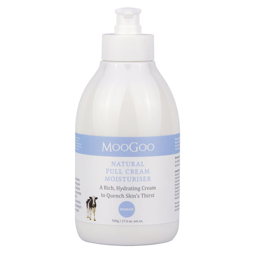 MOOGOO Full Cream Moisturiser 500 g