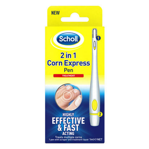 Scholl 2 in 1 Corn Express Pen 1 pack