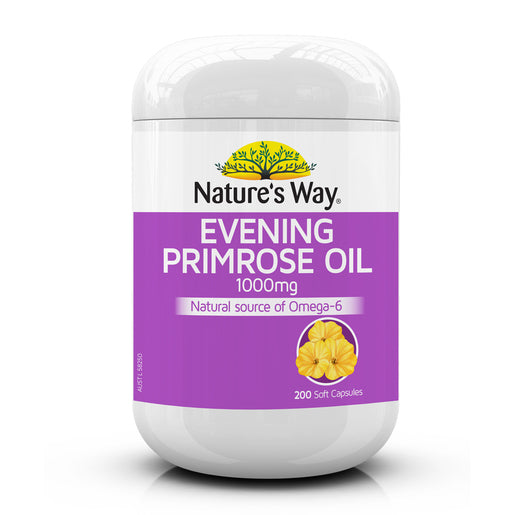 Nature's Way EVENING PRIMROSE OIL 1000mg 200 capsules