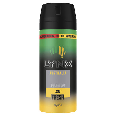 Lynx Deodorant Aerosol Australia 165 ml
