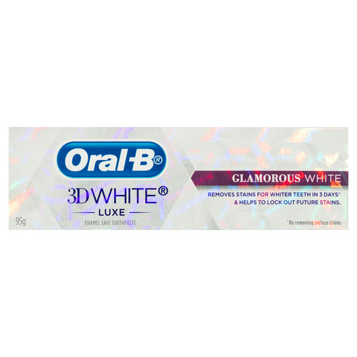 Oral-B 3D White Luxe Glamorous White Toothpaste 95 g