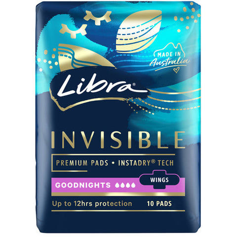 Libra Invisible Goodnights 10 pack