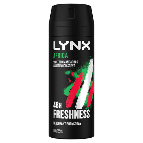 Lynx Deodorant Aerosol Africa 165 ml