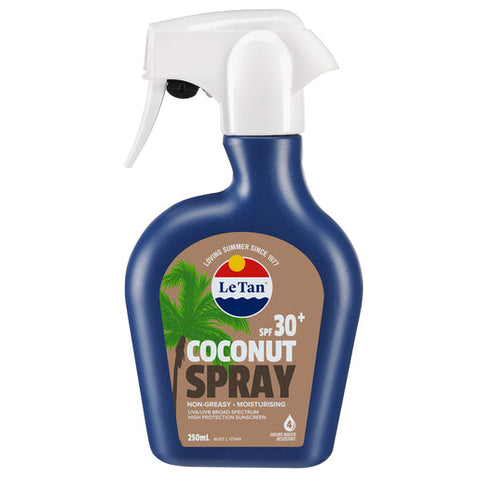 Le Tan SPF30+ Coconut Sunscreen Spray 250 ml