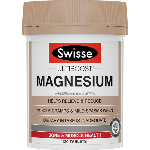 Swisse Ultiboost Magnesium 120 tablets