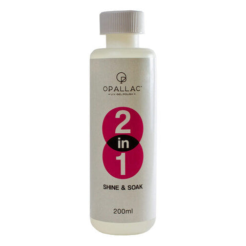 Opallac 2-in-1 Shine & Soak Off 200 ml