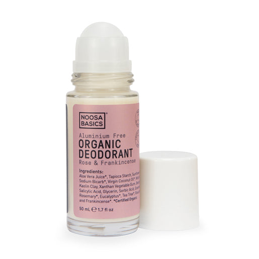 NOOSA BASICS Deodorant Roll On - Rose & Frankincense 50 ml