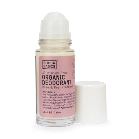 NOOSA BASICS Deodorant Roll On - Rose & Frankincense 50 ml