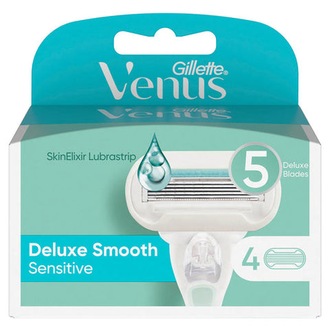 Gillette Venus Deluxe Smooth Sensitive Blade 4 pack