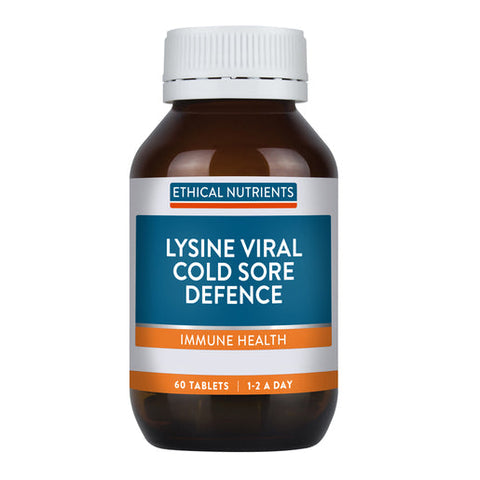 Ethical Nutrients Lysine Cold Sore 60 tablets
