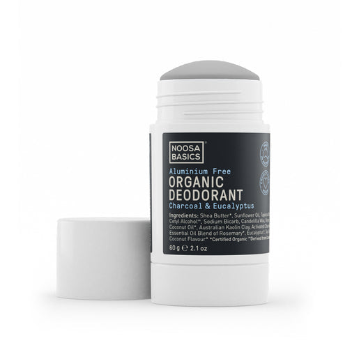 NOOSA BASICS Deodorant Stick - Charcoal & Eucalyptus 60 g