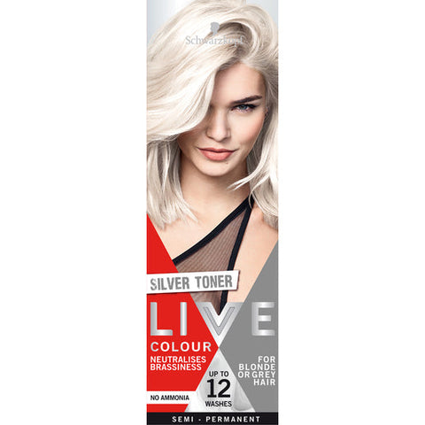 Schwarzkopf LIVE Colour Silver Toner 75 ml