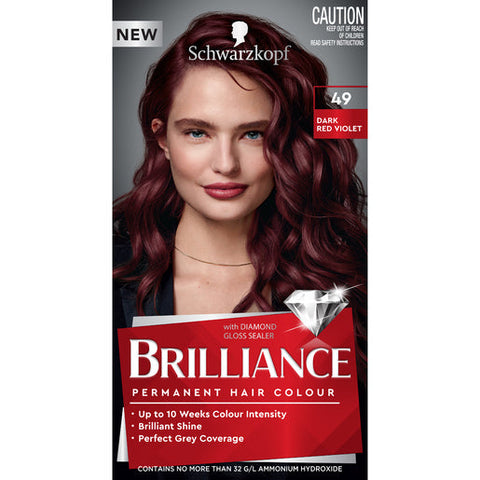 Schwarzkopf Brilliance 49 Dark Red Violet 1 kit