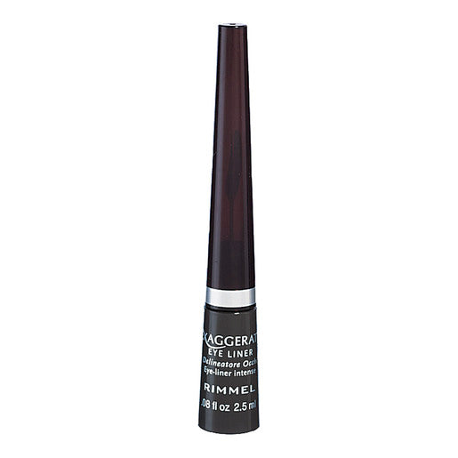 Rimmel London Exaggerate Liquid Eye Liner in 100% Black 1 ea