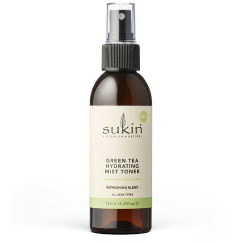 Sukin Green Tea Hydrating Mist Toner 125 ml