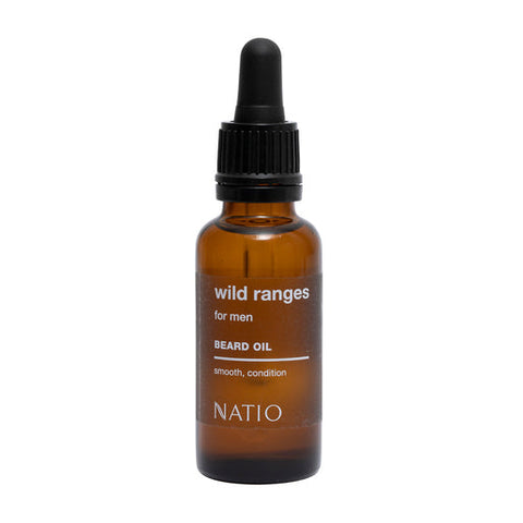 Natio wild ranges for men Beard Oil 30 ml