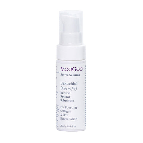 MOOGOO Bakuchiol 1% w/v Natural Retinol Substitute Active Serum 25 ml