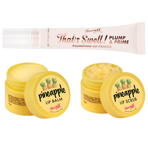 Barry M Plump & Prime Lip Kit - Pineapple 32 g