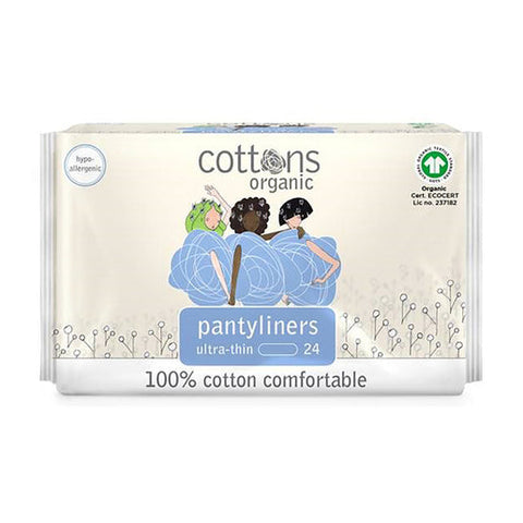 Cottons Ultra Thin Panty Liners 24 pack
