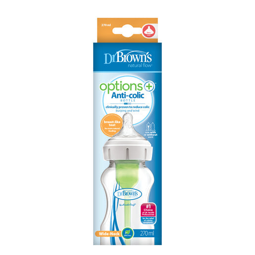 Dr Brown's Wide-Neck Baby Feeding Bottle 270ml 1 ea
