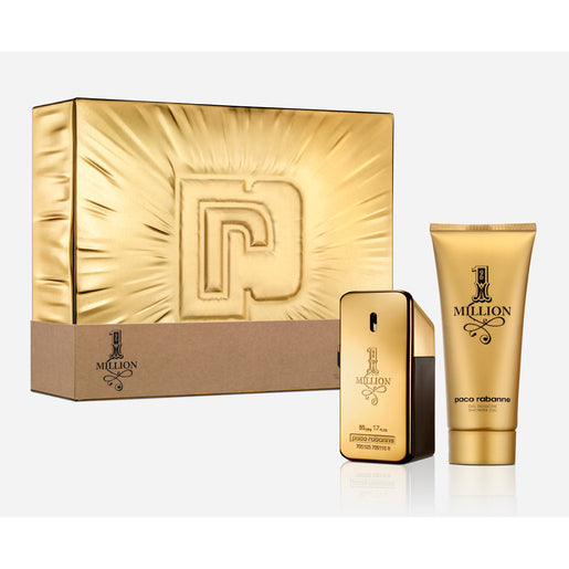 Paco Rabanne 1 Million EDT 50mL & Shower Gel Gift Set 2 piece