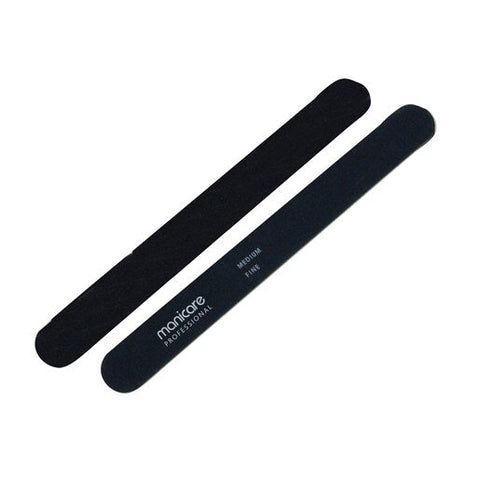 Manicare Nail Shaper Medium & Fine 175mm 2 pack