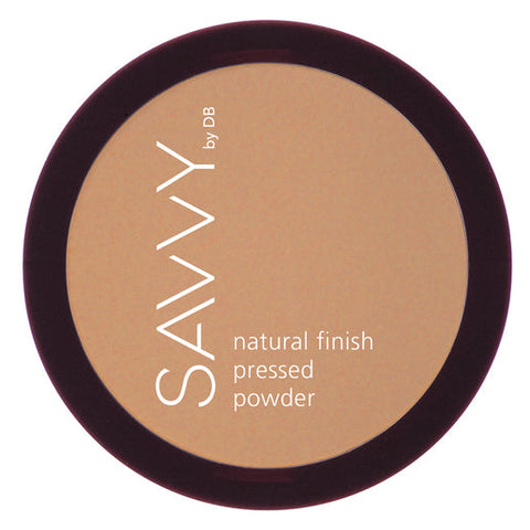 SAVVY by DB Natural Finish Pressed Powder 02 Medium Beige 8.9 g