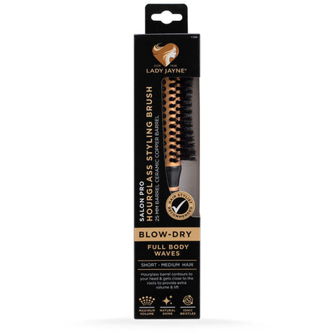 Lady Jayne Salon Pro Hourglass Styling Brush 1 ea