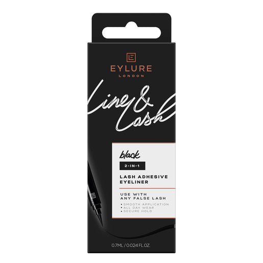 Eylure Line & Lash Adhesive Eyeliner Black 0.7 ml